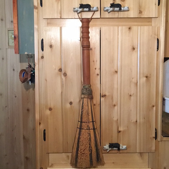 Hand Crafted Other - Fireplace Broom Handcrafted 31” Tall